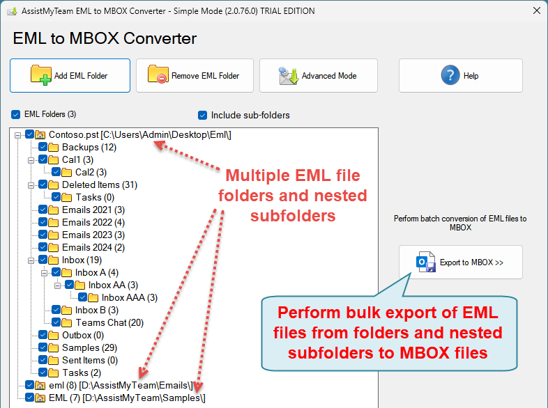 Convert MSG to PST in bulk
