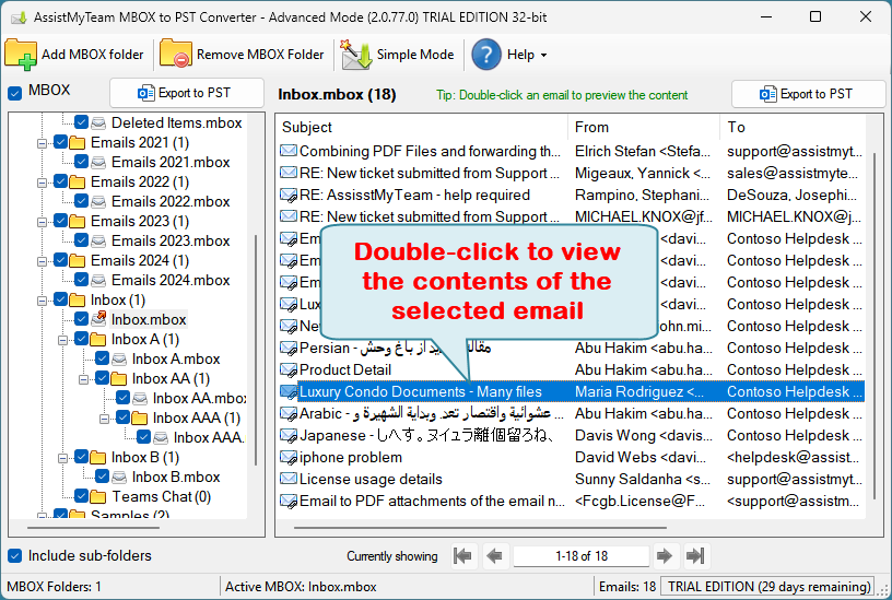 Preview Email to see the contents