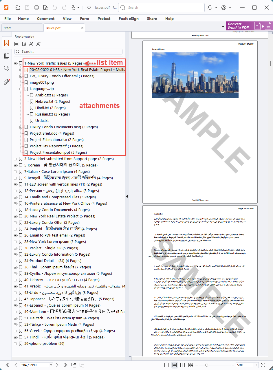 How to convert all items of a SharePoint list to PDF? - AssistMyTeam